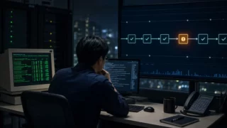 AS400 MSGW夜間バッチ停止の対応例｜応答前に見るポイント